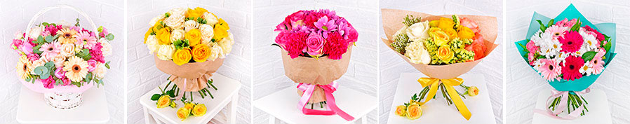 Букеты с доставкой в Донецке от Гранд-Флора